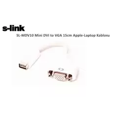 S-Link Sl-Mdv10 Mini Dvı Dişi To Vga Dişi Dönüştürücü