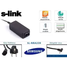 S-Link Sl-Nba220 40W 19V 2.1A 3.0-1.0 Ultrabook Adaptörü