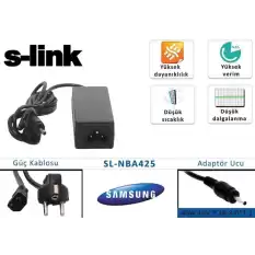 S-Link Sl-Nba425 40W 19V 2.1A 3.0-1.1 Samsung Notebook Adaptörü