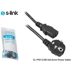 S-Link Sl-P151 0.5Mt 3X0,5Mm Power Kablo