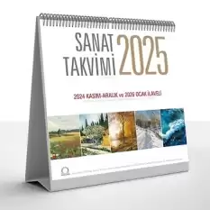 Sanat Takvimi 2025 Masa Takvimi