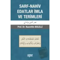 Sarf-Nahiv Edatlar İmla ve Terimler (Ciltli)