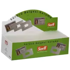 Sarff  Ehliyet Kabı Pvc Lüx 55X85 Mm Yatay 100 Lü A-031H 15323003