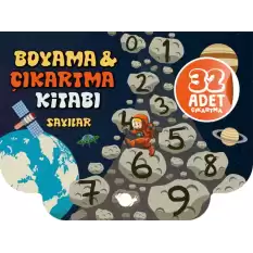 Sayılar Boyama ve Çıkartma Kitabı