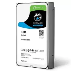 Seagate 6Tb Skyhawk 3,5 256Mb 7200 St6000Vx0023 Harddisk (İthalat)