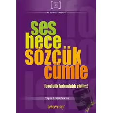 Ses Hece Sözcük Cümle