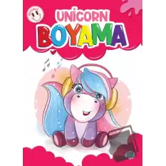 Sevimli Unicorn Boyama