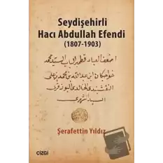 Seydişehirli Hacı Abdullah Efendi (1807-1903)