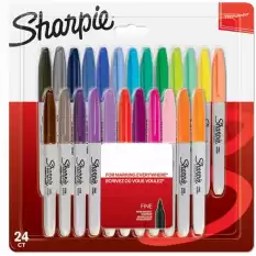 Sharpie Markör Permanent Fine Karışık Renk 24 Lü 2065405