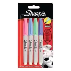 Sharpie Markör Permanent Fine Pastel Renkler 4 Lü 2065402