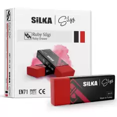 Silka Rubby Öğrenci Silgisi 20 Li Kırmızı Art.5 - 20li Paket