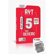 Sınav AYT Eşit Ağırlık 5 Deneme