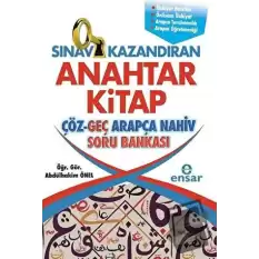 Sınav Kazandıran Anahtar Kitap Çöz Geç Arapça Nahiv Soru Bankası