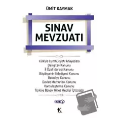 Sınav Mevzuatı Cilt 2