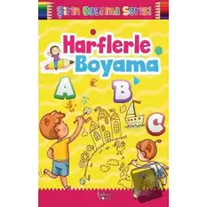 Şirin Boyama Serisi - Harflerle Boyama