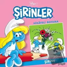 Şirine Hikayeli Boyama - Şirinler