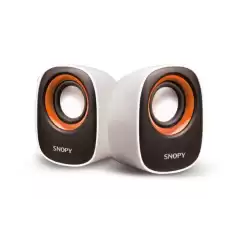 Snopy Sn-120 Beyaz Sarı Usb Speaker