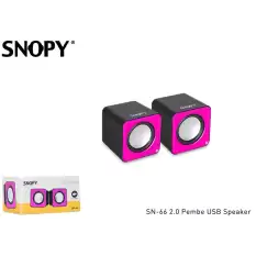 Snopy Sn-66 2.0 Pembe Usb Speaker