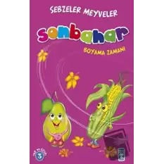 Sonbahar Boyama Zamanı - Sebzeler Meyveler