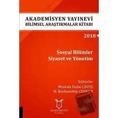 Sosyal Bilimler Siyaset ve Yönetim (AYBAK 2018 Eylül)