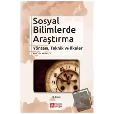 Sosyal Bilimlerde Araştırma