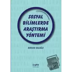 Sosyal Bilimlerde Araştırma Yöntemi