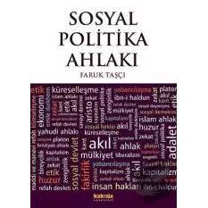 Sosyal Politika Ahlakı