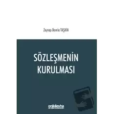 Sözleşmenin Kurulması