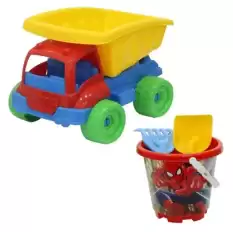 Spiderman Büyük Kamyon Plaj Set 03515