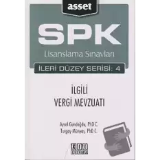 SPK Lisanslama Sınavları İleri Düzey Serisi: 4 İlgili Vergi Mevzuatı