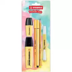Stabilo Fosforlu Kalem Tek Renk Pastel Set 6 Lı Sarı 70/144-6