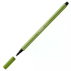 Stabilo Keçe Uçlu Boya Kalemi 1 Mm Bataklık Yeşili 68/37 - 10lu Paket