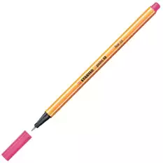 Stabilo Keçe Uçlu İnce Kalem 88 Point 0.4 Mm Fosforlu Pembe 88/056 - 10lu Paket