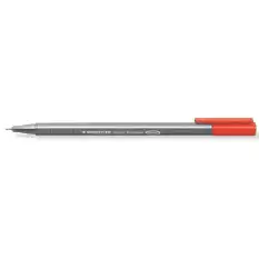 Staedtler Fineliner Triplus Üçgen 0.3 Mm Kırmızı 334-2 - 10lu Paket