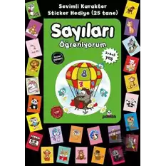 Stickerlı 3+4+5 Yaş Sayıları Öğreniyorum