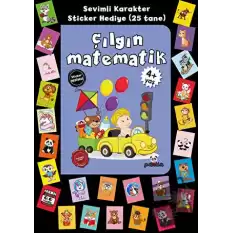 Stickerlı 4+ Yaş Çılgın Matematik