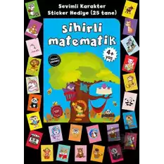 Stickerlı 4+ Yaş Sihirli Matematik