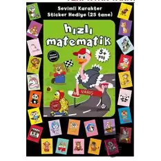 Stickerlı 5+ Yaş Hızlı Matematik