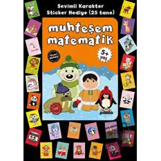 Stickerlı 5+ Yaş Muhteşem Matematik