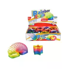 Sunman Oyuncak Rainbow Şeffaf Renkli Şekilli Stres Yayı - 12li Paket