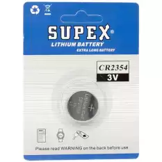 Supex Cr2354 3V Lityum Tekli Paket Pil