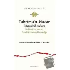 Tahrimu’n-Nazar Fi Kütübi’l-Kelam