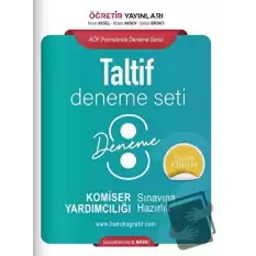 Taltif Komiser Yardımcılığı Sınavına Hazırlık Deneme Seti