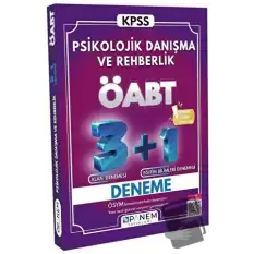 Tamamı Çözümlü ÖABT Psikolojik Danışma Ve Rehberlik 3+1 Deneme