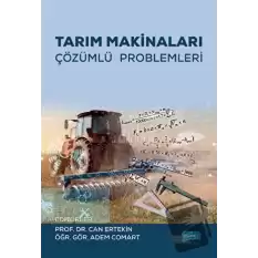 Tarım Makinaları Çözümlü Problemleri