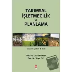 Tarımsal İşletmecilik ve Planlama