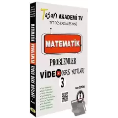 Tasarı Eğitim Yayınları Matematik Problemler Video Ders Notları 3