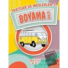 Taşıtlar ve Meslekler 1 Boyama Kitabı