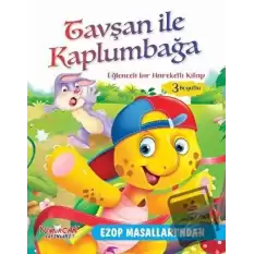 Tavşan ile Kaplumbağa - Eğlenceli Bir Hareketli Kitap 3 Boyutlu