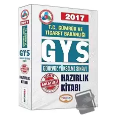 T.C. Gümrük ve Ticaret Bakanlığı GYS Görevde Yükselme Sınavı Hazırlık Kitabı (2017)